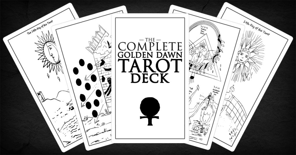 The Complete Golden Dawn Tarot Deck — design mock-ups